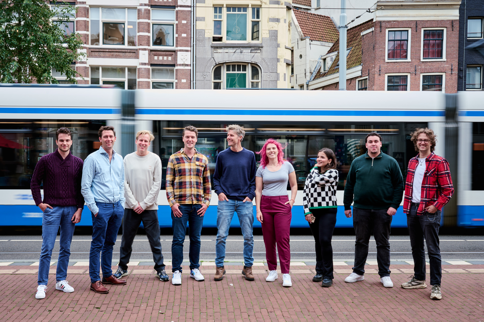 Duxly team in Amsterdam